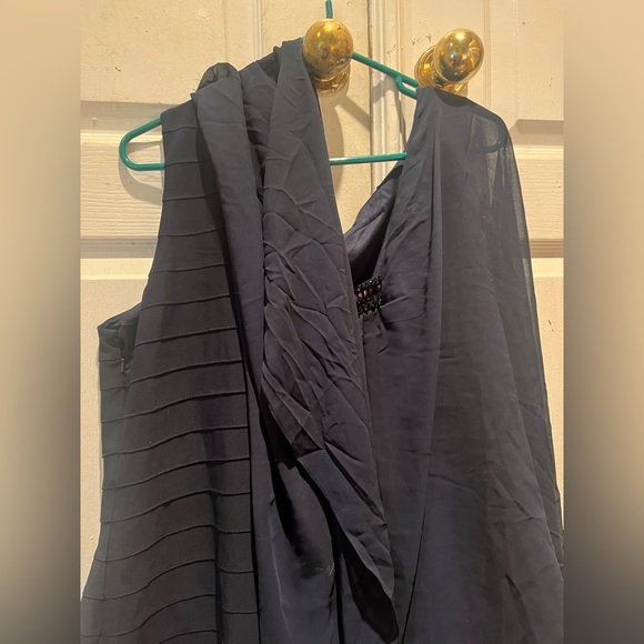 Navy Blue Formal Dress - Picture 8 of 11